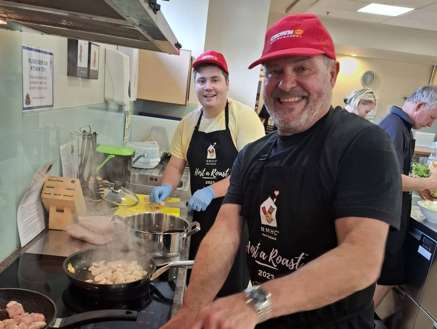 Volunteer cook night