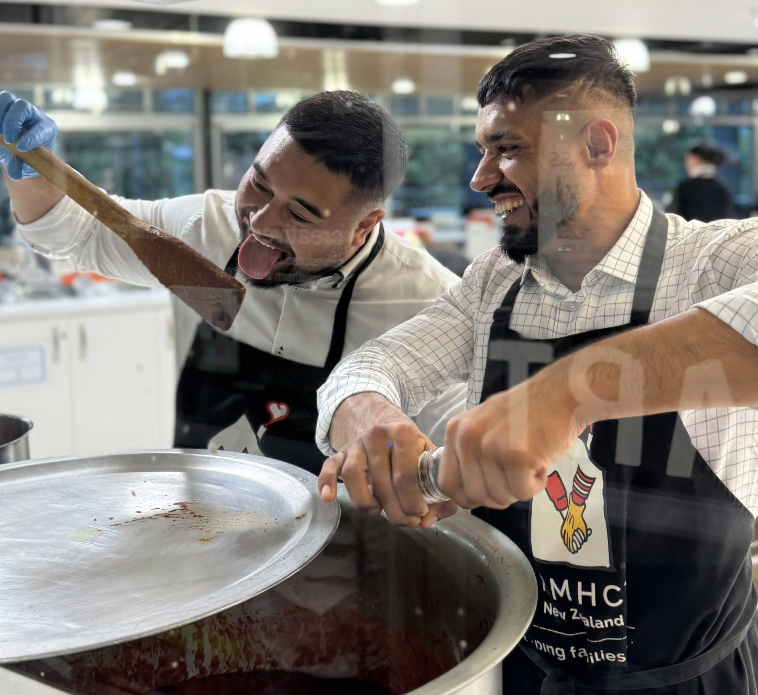 Ray White Group Cook Night Volunteers