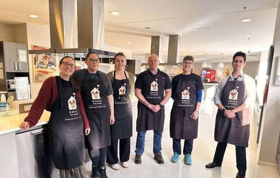 Cook night group volunteer