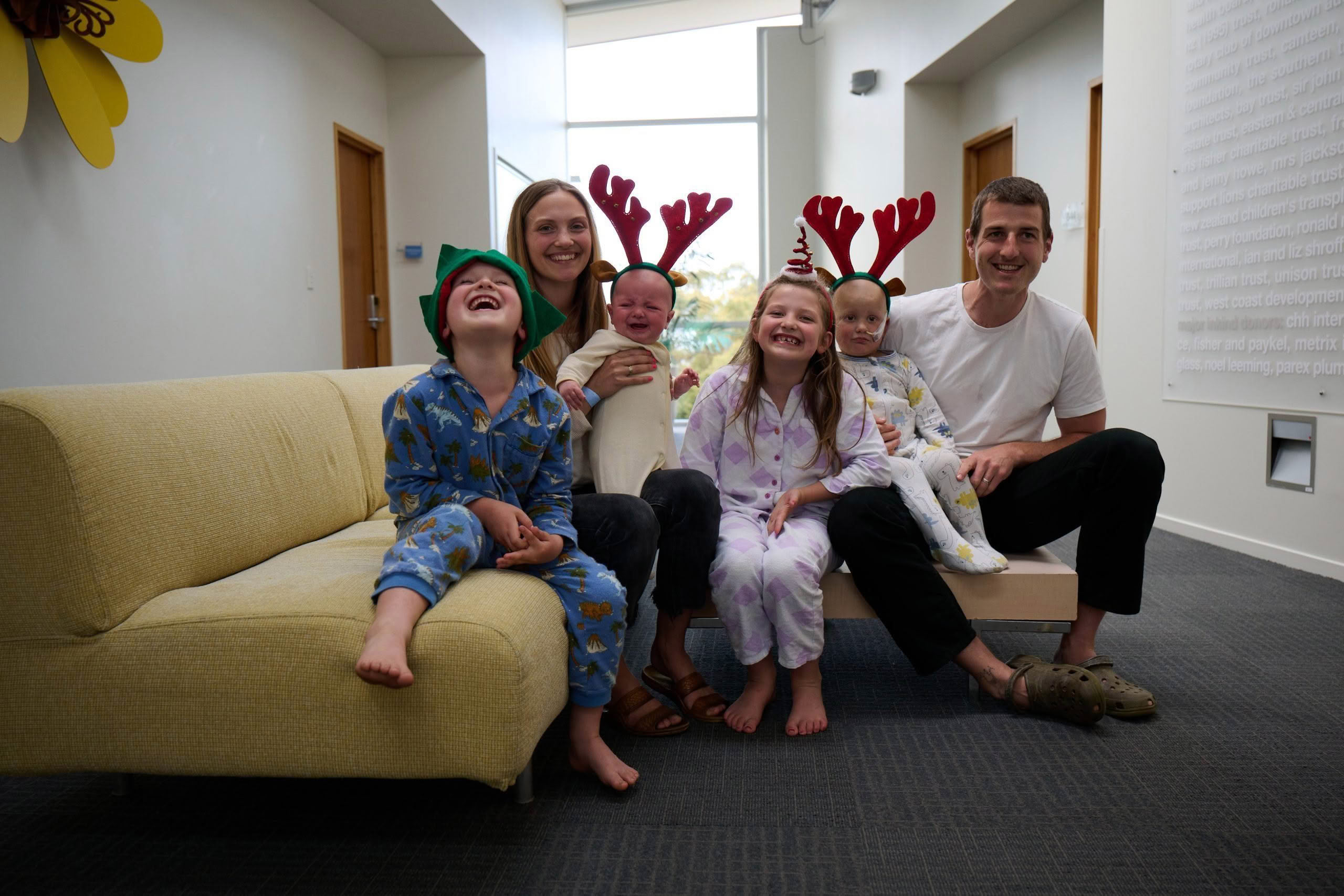 Christmas family photo