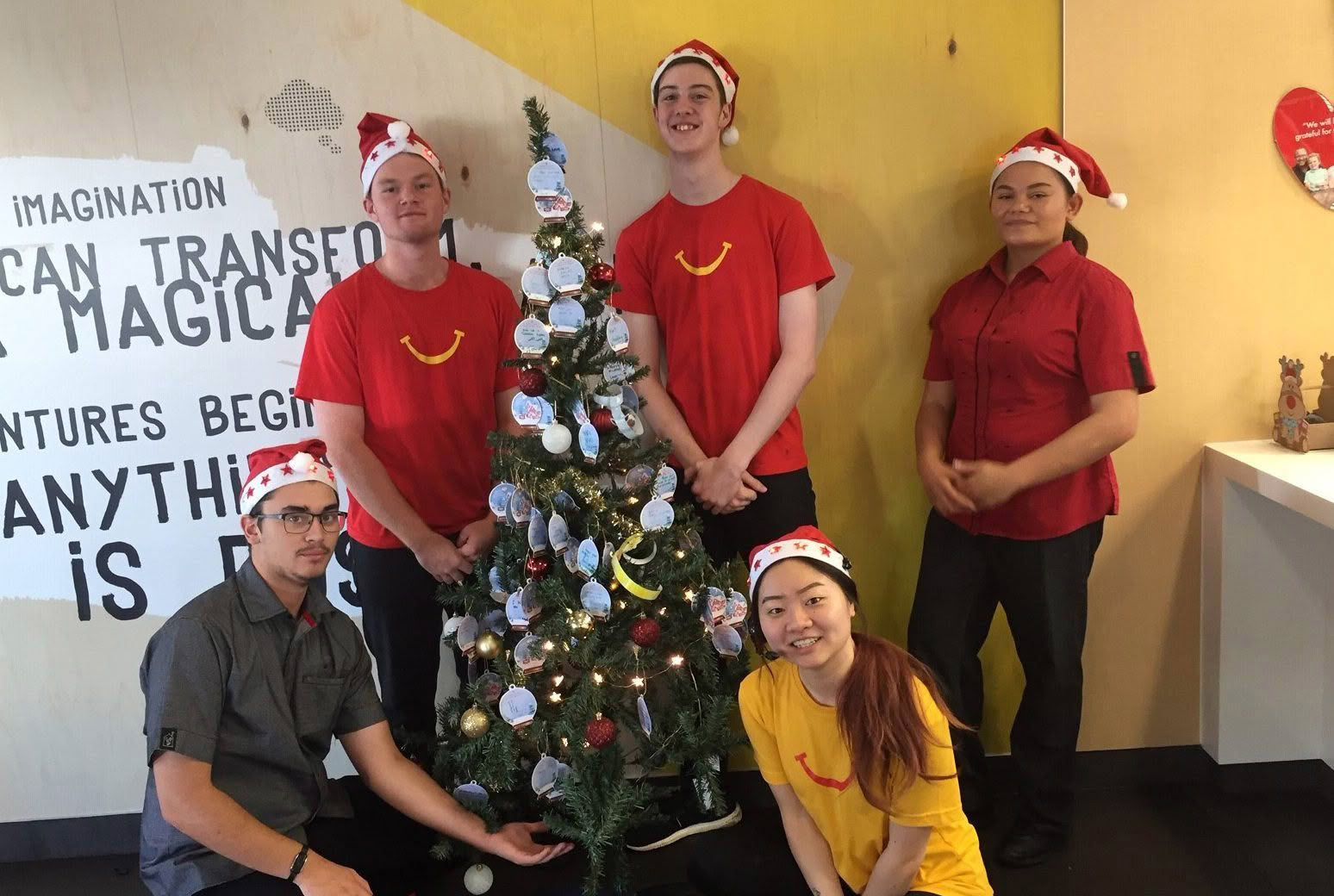 McDonald's gifting Christmas